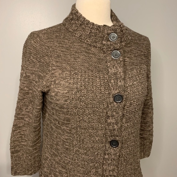 Kenneth Cole New York Button Up Sweater - Picture 3 of 11